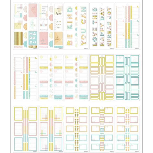 Happy Planner Happy Plans Value Sticker Pack