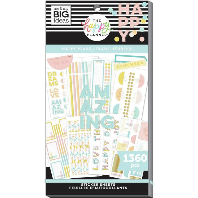 Happy Planner Happy Plans Value Sticker Pack