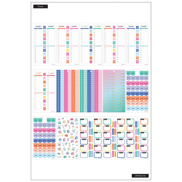 Happy Planner Work It Out | Stickers Value Pack