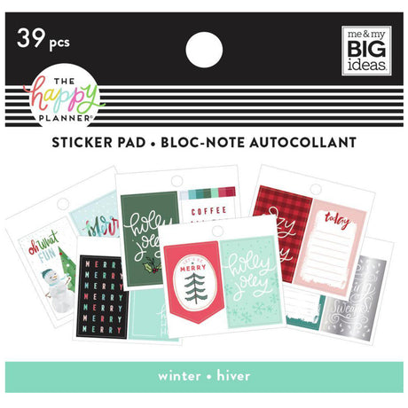 SP2H20-008-Happy Planner--Winter Tiny Sticker Pad