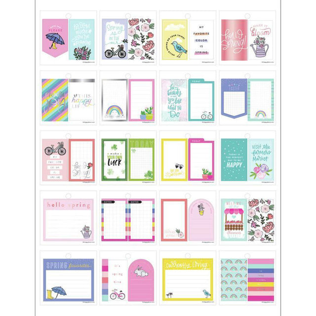 Happy Planner Spring Tiny Sticker Pad