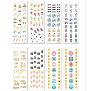 Happy Planner Happy Summer Petite Sticker Sheets
