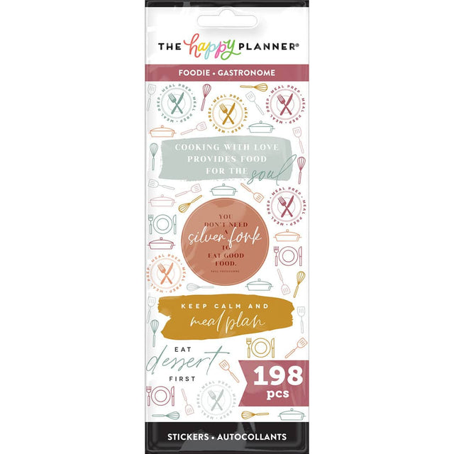 Happy Planner Foodie Petite Sticker Book