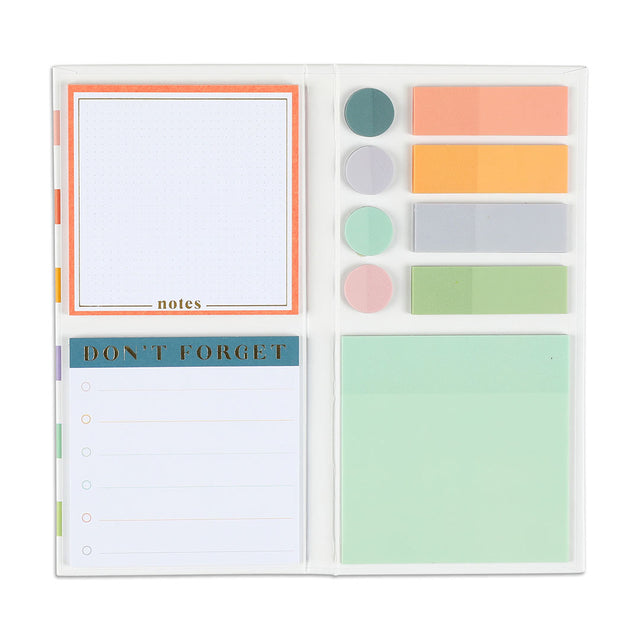 Happy Planner Work Life Sticky Notes & Flag Labels - Bright Pastels