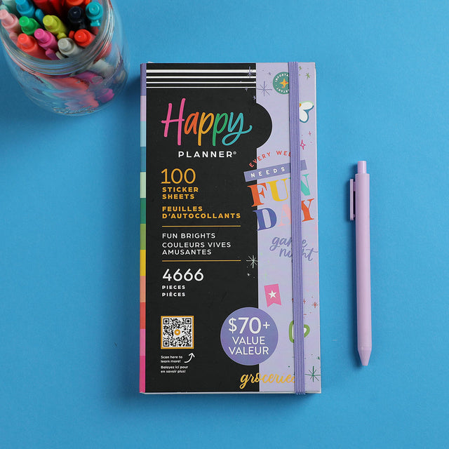 Happy Planner Fun Brights Sticker Book