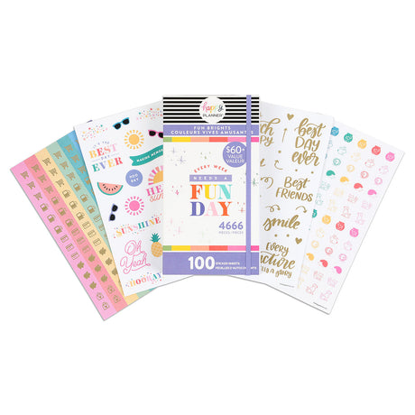 Happy Planner Fun Brights Sticker Book