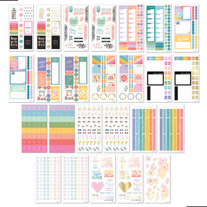 Happy Planner Fun Brights Mega Sticker Book Value Pack