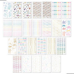 Happy Planner Fun Brights 100 Sheet Sticker Book Value Pack