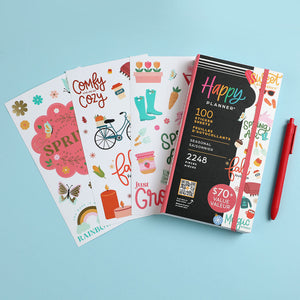 Happy Planner Seasonal Mega Sticker Book Value Pack