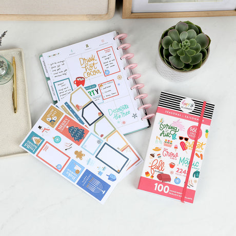 Happy Planner Seasonal MEGA Sheet Sticker Book 