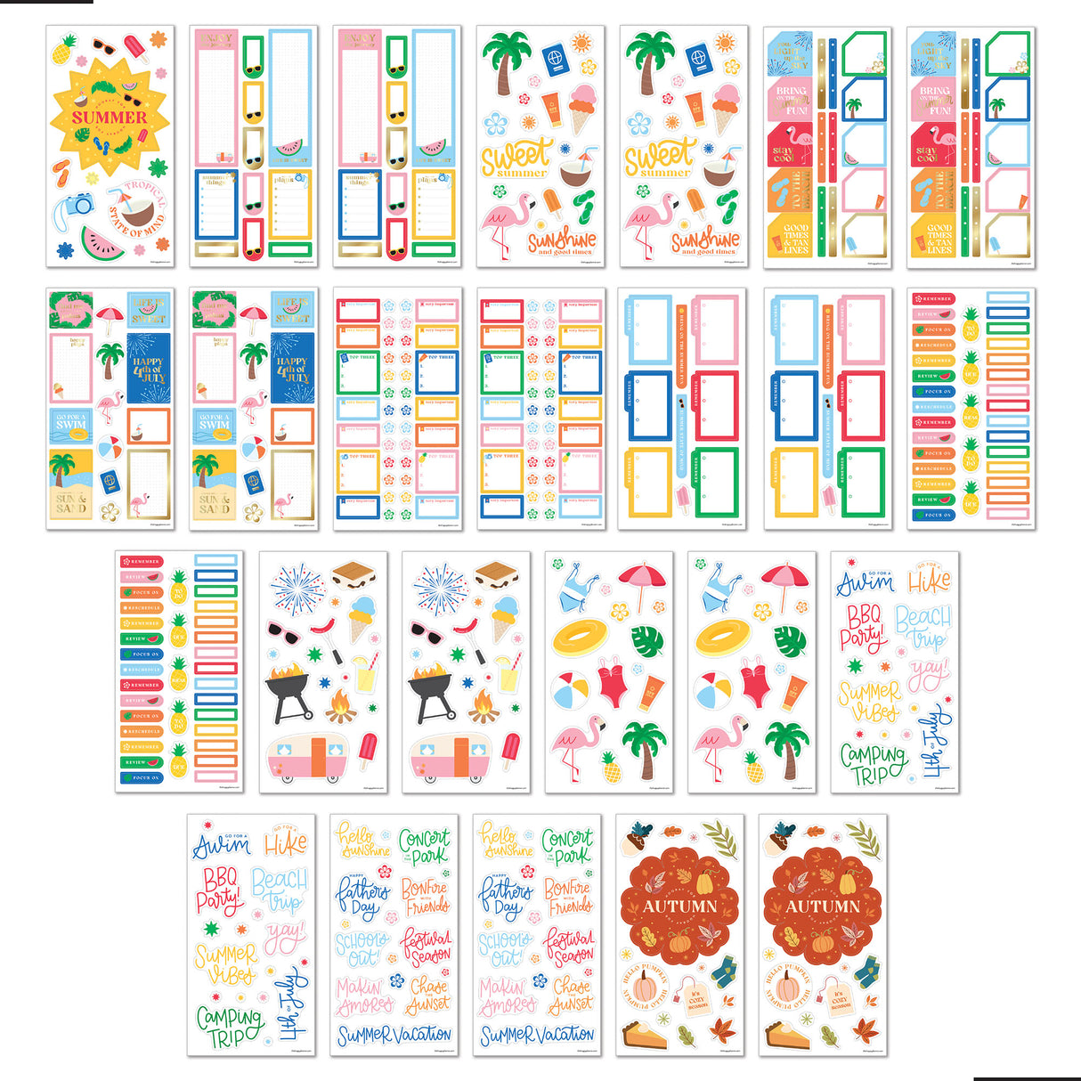 Happy Planner Seasonal Mega Sticker Book Value Pack