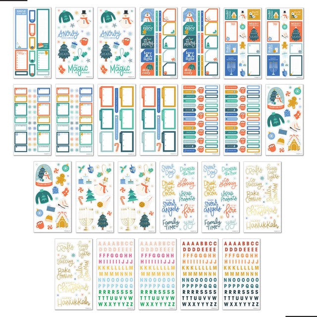Happy Planner Seasonal 100 Sheet Sticker Book Value Pack