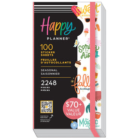 Happy Planner Seasonal Mega Sticker Book Value Pack
