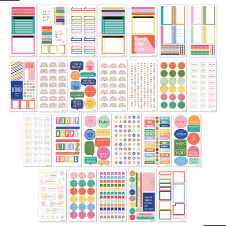 Happy Planner Planner Essentials BIG Mega Value Pack