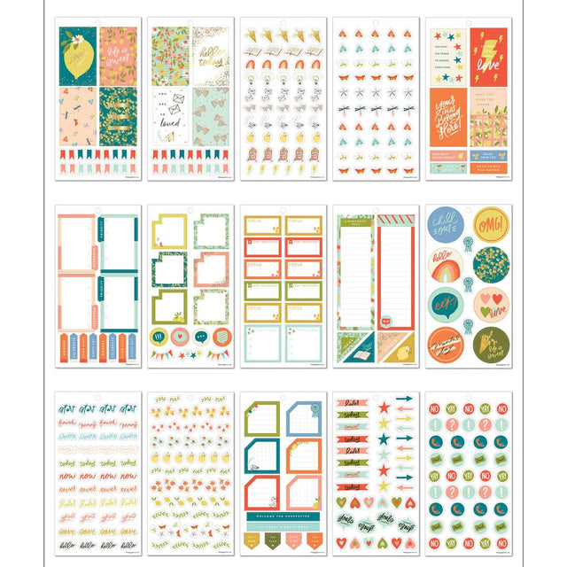 Happy Planner Life Is Sweet Big Value Sticker Pack