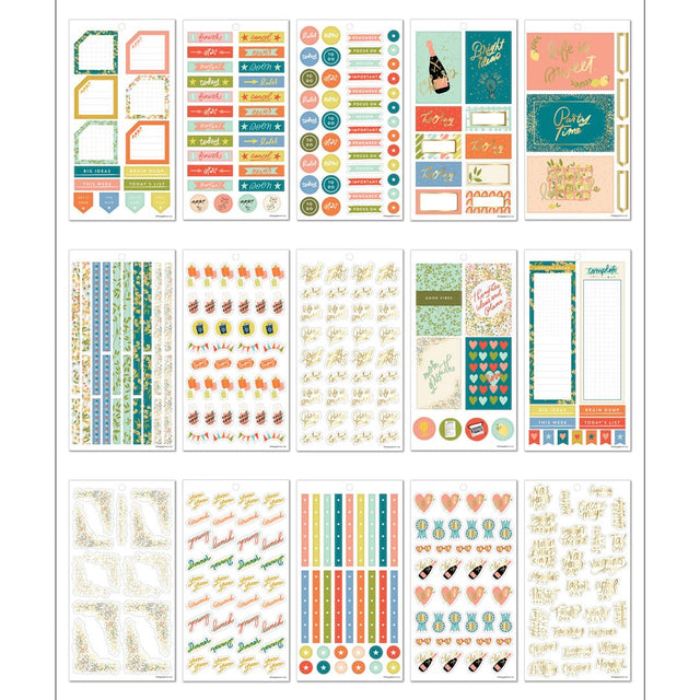 Happy Planner Life Is Sweet Big Value Sticker Pack