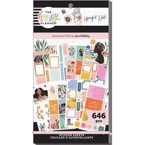 Happy Planner Everyday Spoonful Of Faith Value Sticker Pack
