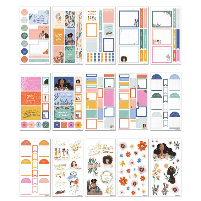 Happy Planner Everyday Spoonful Of Faith Value Sticker Pack