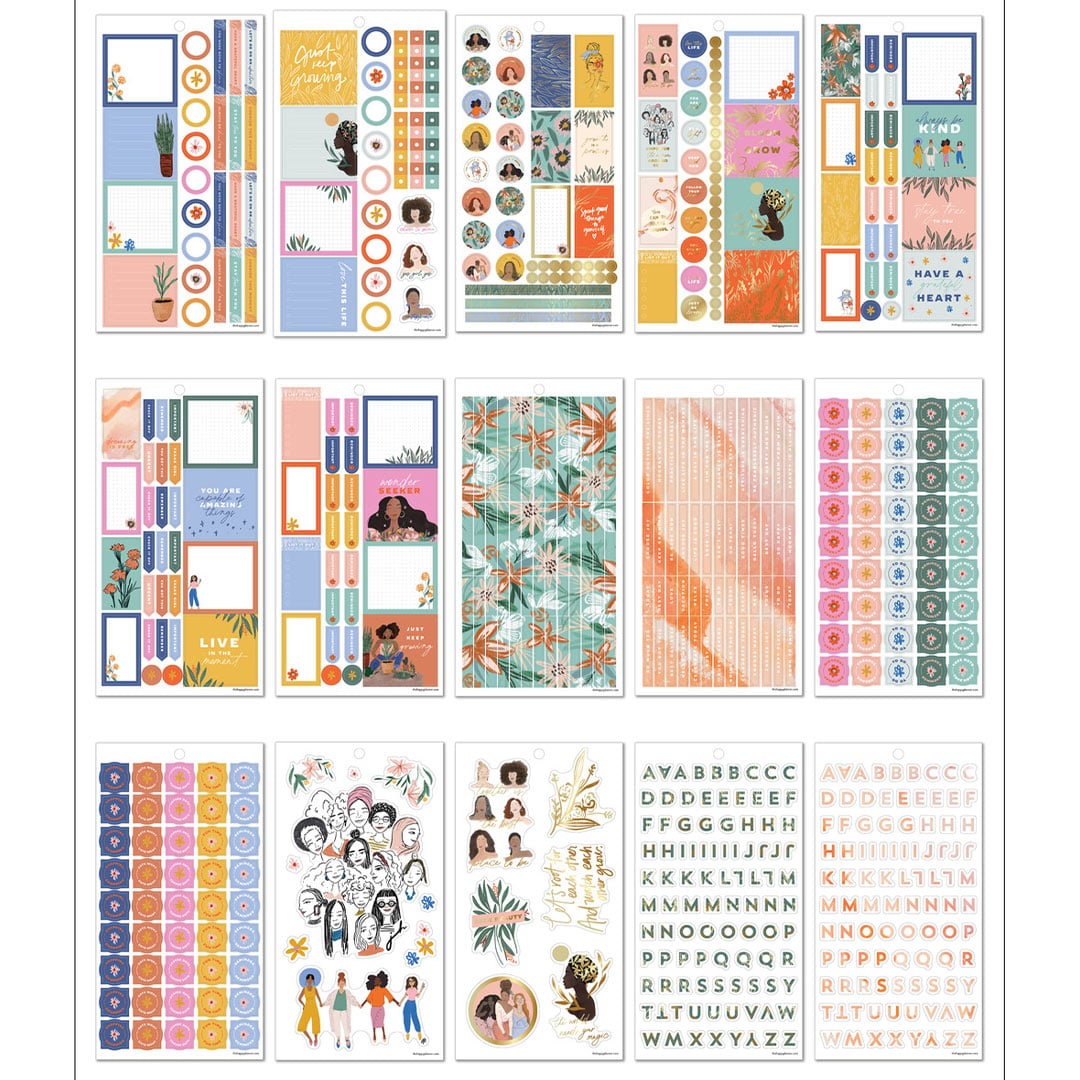 LAST STOCK!! Happy Planner Everyday Spoonful Of Faith Mini Value Sticker Pack