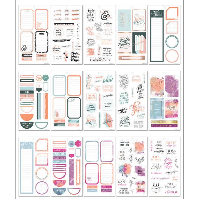 Happy Planner Color Story Big Value Sticker Pack