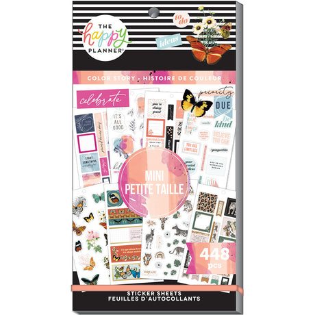 Happy Planner Color Story Mini Value Sticker Pack