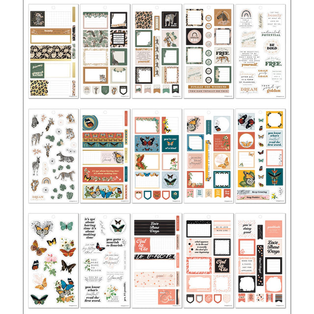 Happy Planner Color Story Mini Value Sticker Pack