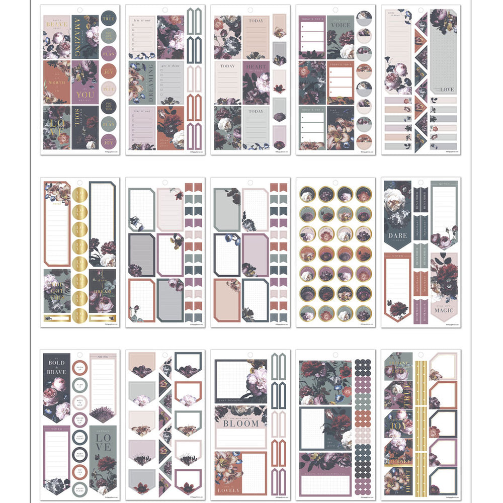 Happy Planner Let Love Grow Value Sticker Pack