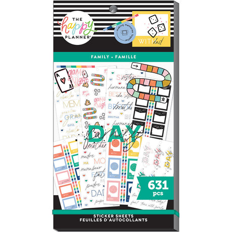 Happy Planner Family Value Sticker Pack