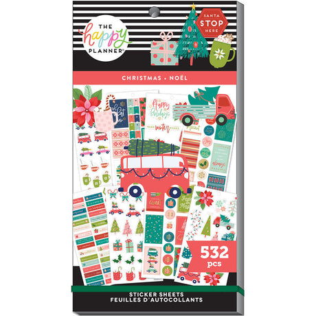 Happy Planner Merry Christmas Value Sticker Pack
