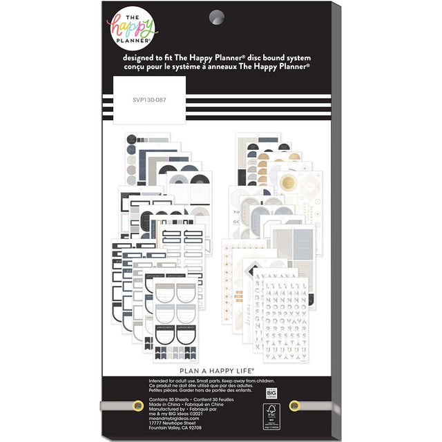 Happy Planner Align Big Value Sticker Pack