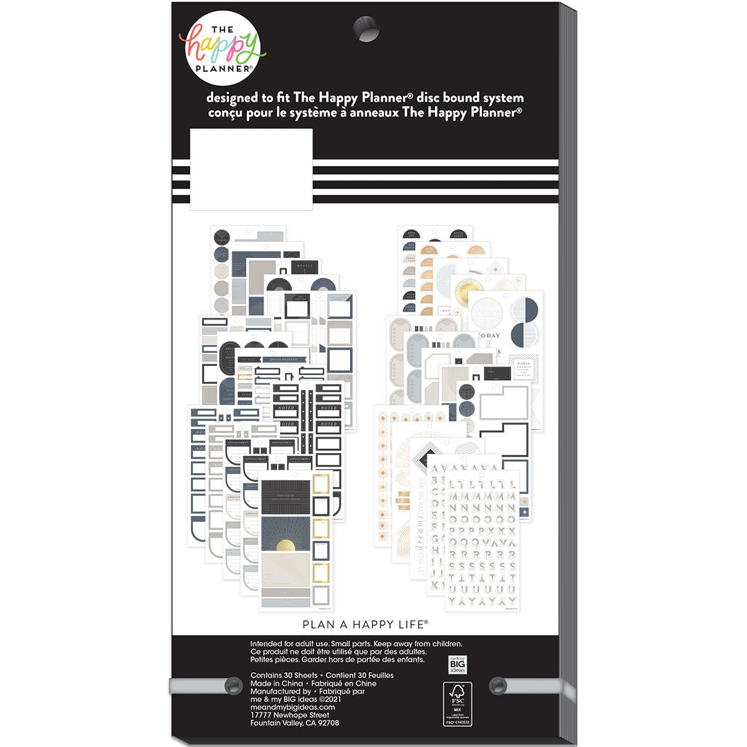 Happy Planner Align Classic Value Sticker Pack