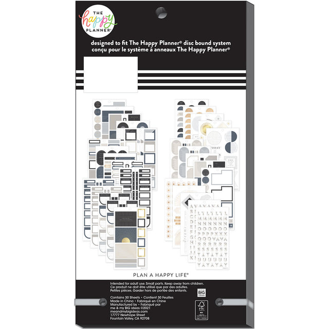 Happy Planner Align Classic Value Sticker Pack