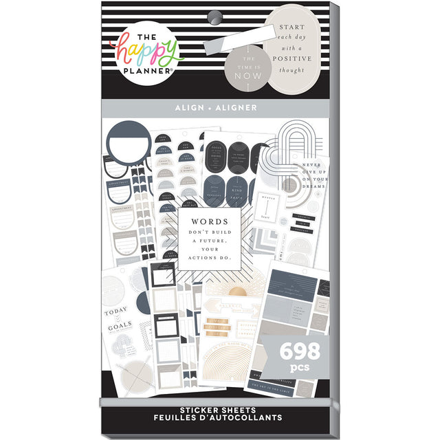 Happy Planner Align Classic Value Sticker Pack