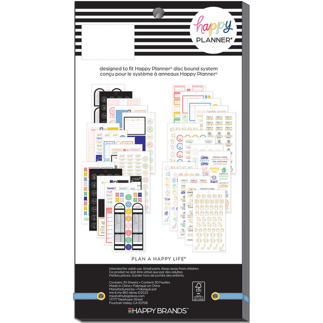 Happy Planner Essential Home Sticker Book Value Pack