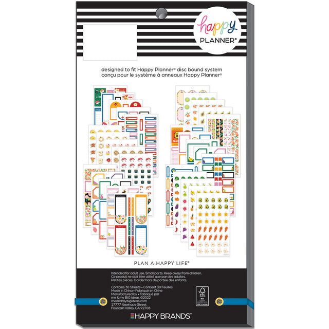 Happy Planner Hungry & Happy Sticker Book Value Pack