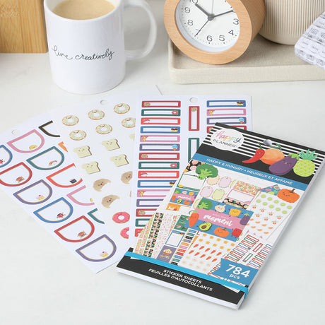 Happy Planner Hungry & Happy Sticker Book Value Pack