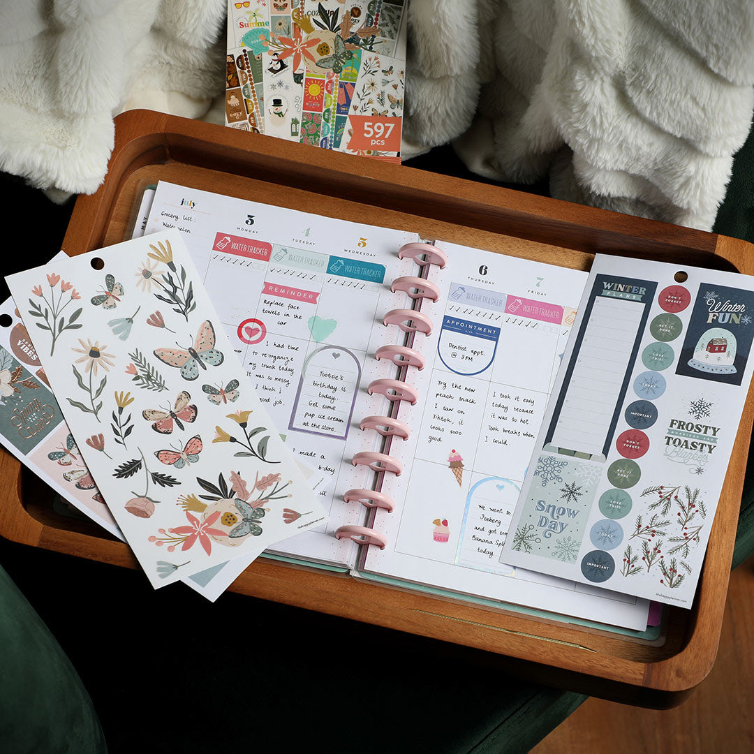 Happy Planner Essential Seasons Sticker Book Value Pack