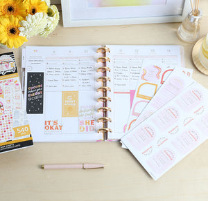 Happy Planner Feels Like Sunshine Sticker Book Value Pack