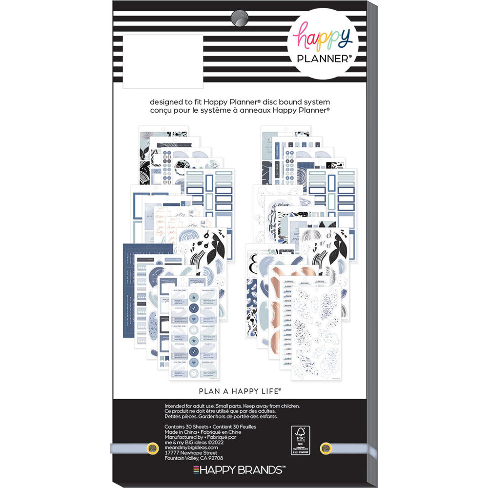 Happy Planner Funky Abstracts Sticker Book Value Pack