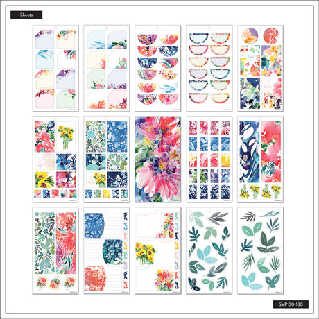 Happy Planner Big Ingrid Blooms CreativeIngrid Sticker Book Value Pack