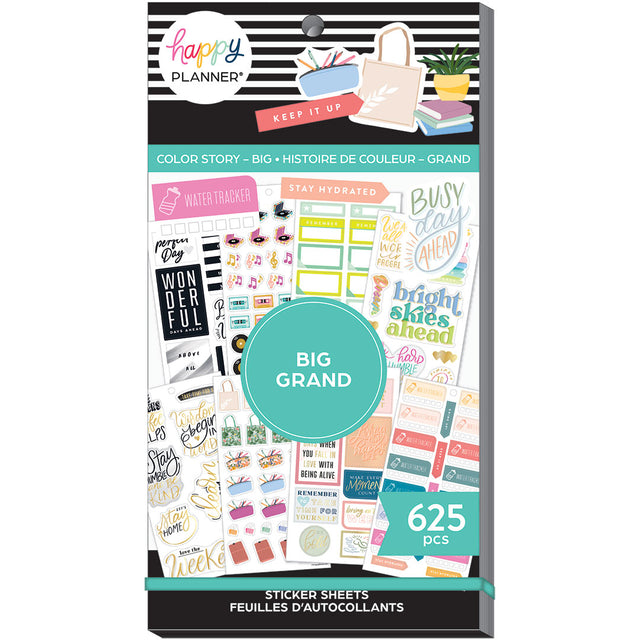 Happy Planner Big Colour Story Sticker Book Value Pack