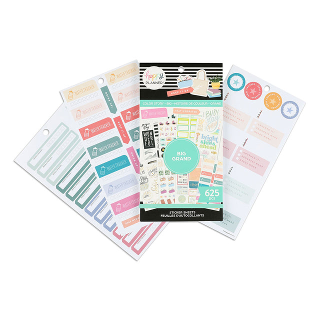 Happy Planner Big Colour Story Sticker Book Value Pack