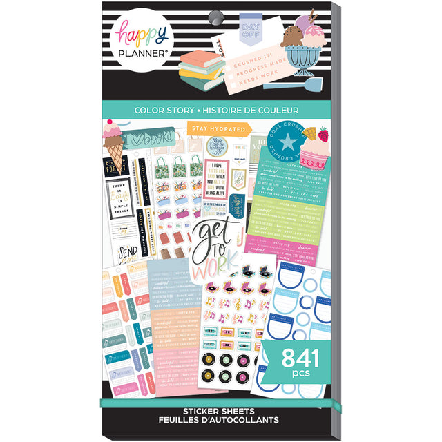 Happy Planner Colour Story Sticker Book Value Pack