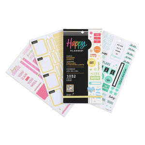 Happy Planner Rainbow CLASSIC Sticker Book Value Pack