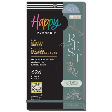 Happy Planner Heal from Within Stickers