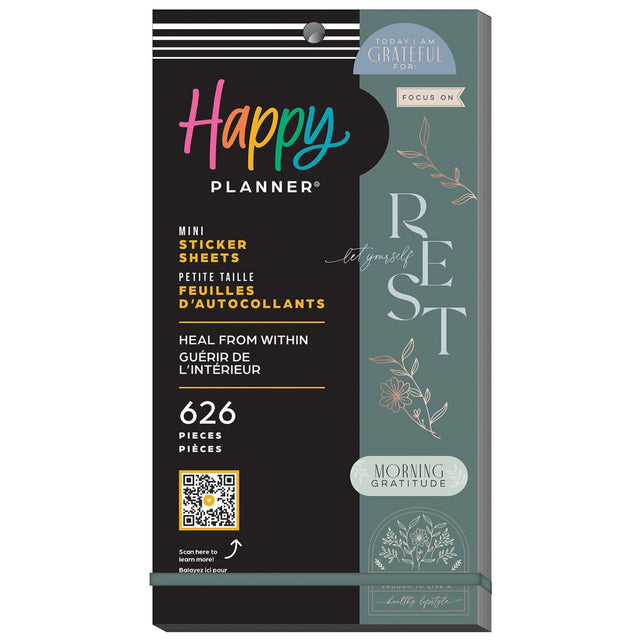 Happy Planner Heal from Within Stickers