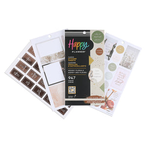 Happy Planner Moody Florals CLASSIC Sticker Book Value Pack