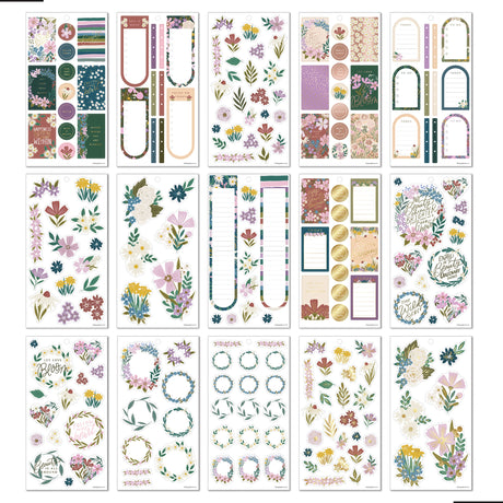 Happy Planner Made to Bloom CLASSIC Sticker Book Value Pack