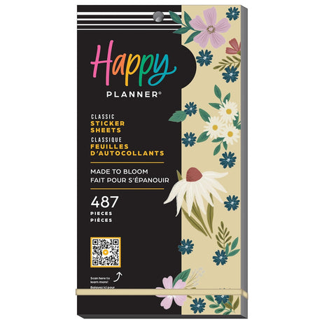 Happy Planner Made to Bloom Stickers