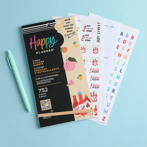 Happy Planner Fun Illustrations Stickers